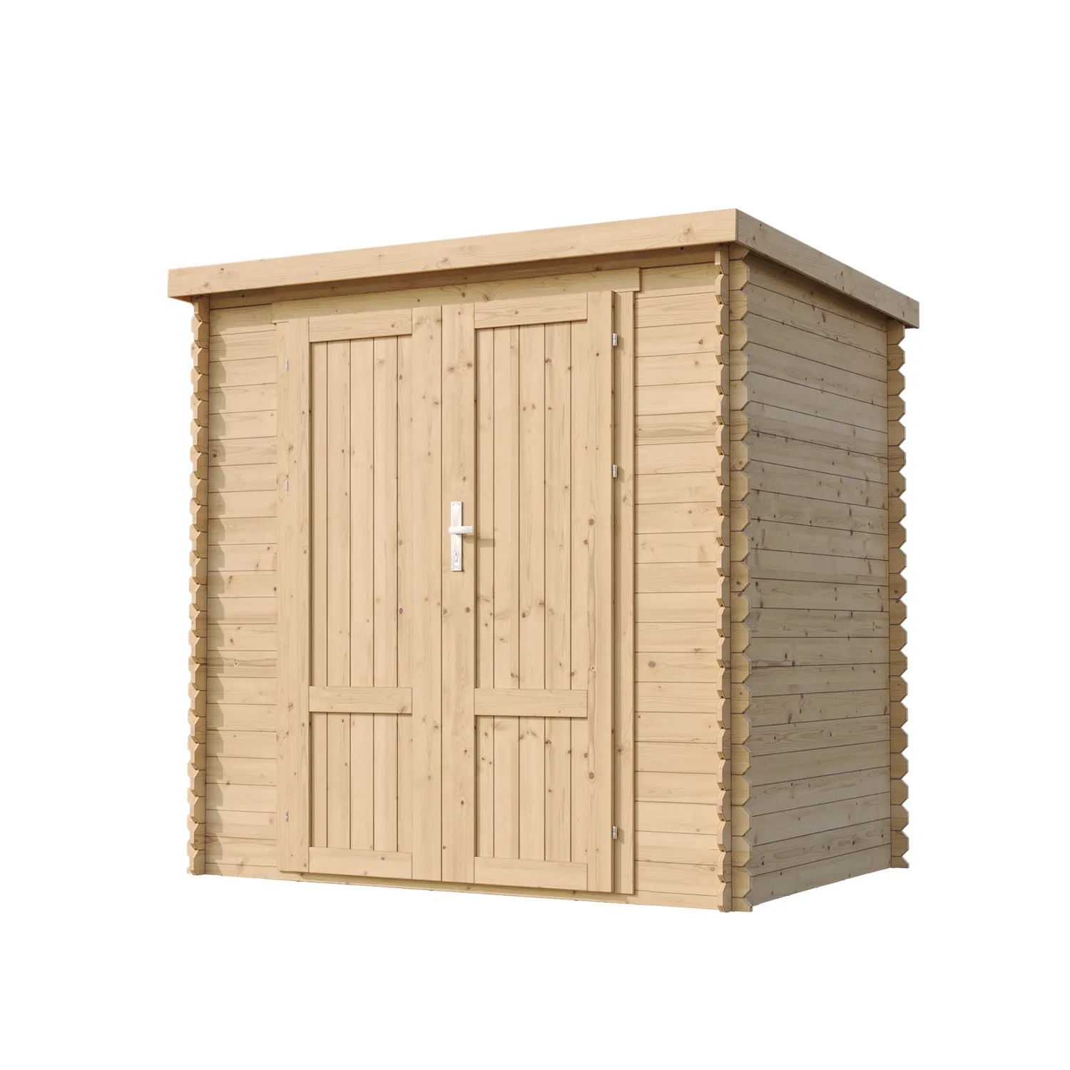 Timbela M311F1 casetta legno da giardino 200x130 cm doppia