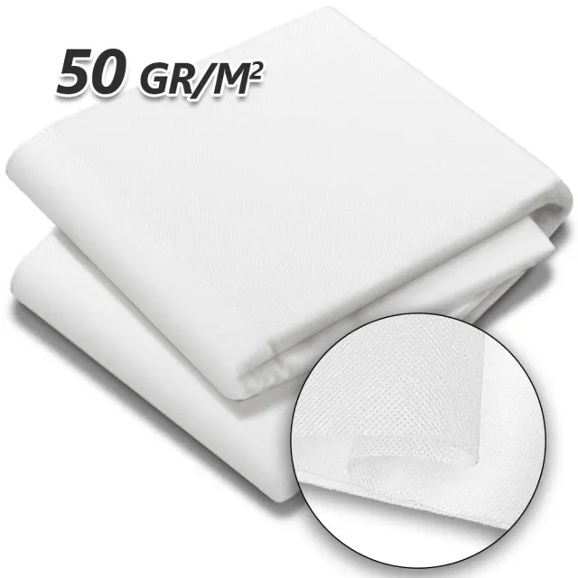 Vounot telo invernale piante 1,5x10m bianco 50g/m² picchetti
