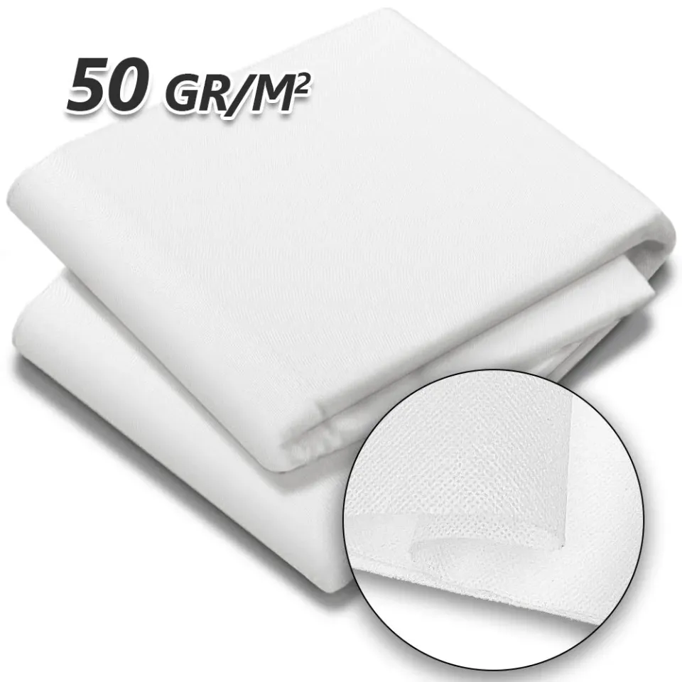 Vounot telo invernale piante 1,5x10m bianco 50g/m² picchetti