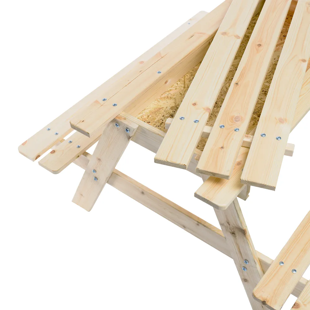 Timbela M010-1 tavolo legno bambini con sabbiera 3-12 anni