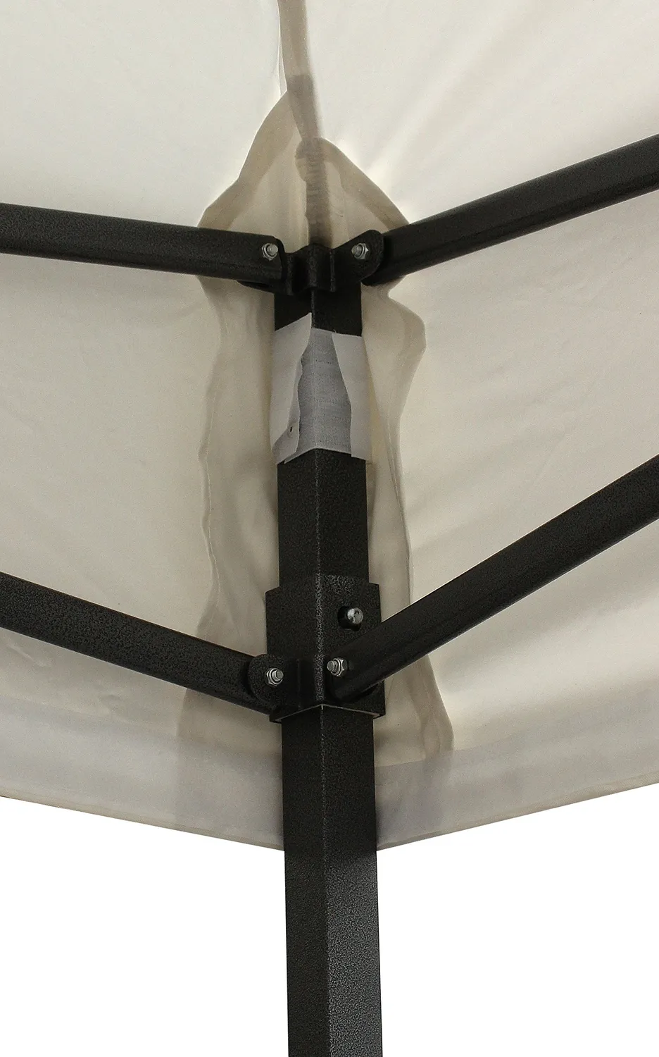 All Seasons Gazebos Gazebo 3x3 Bianco 4 Teli Impermeab