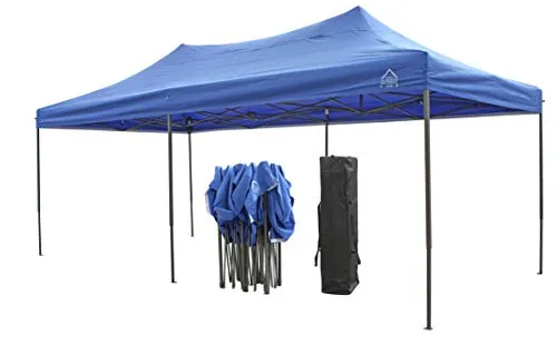 All Seasons Gazebos Robusto 3m x 6m gazebo pieghevole blu reale impermeabile