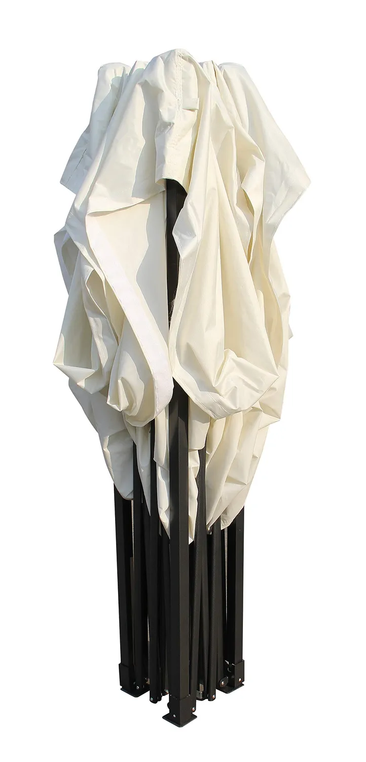 All Seasons Gazebos Robusto 2x2 m gazebo pieghevole crema impermeabile