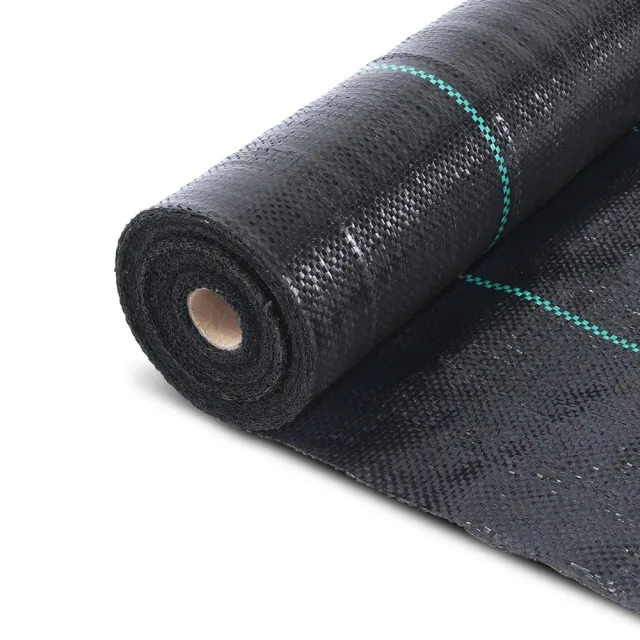 VOUNOT Telo pacciamatura anti-erbacce 50x2 m nero anti-UV