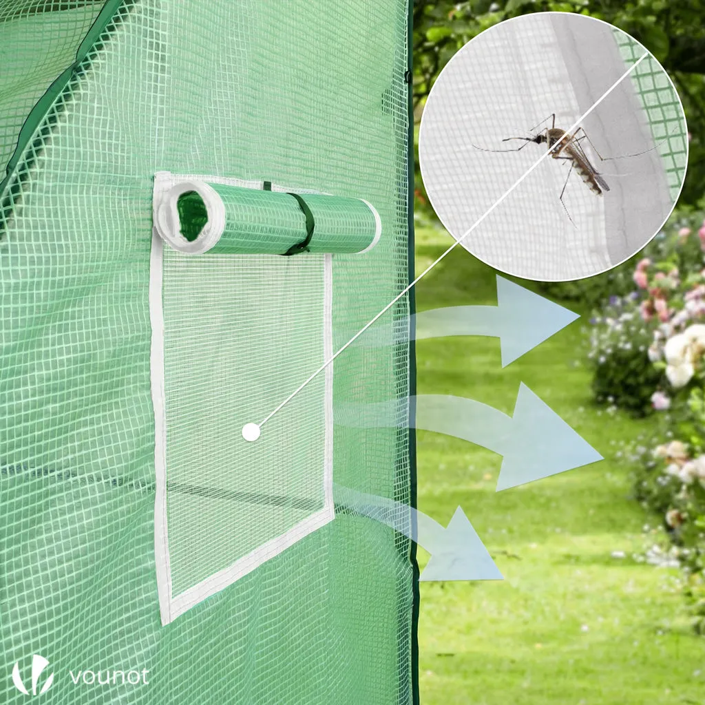 VOUNOT Serra Giardino Murale Verde 300x100x180 cm