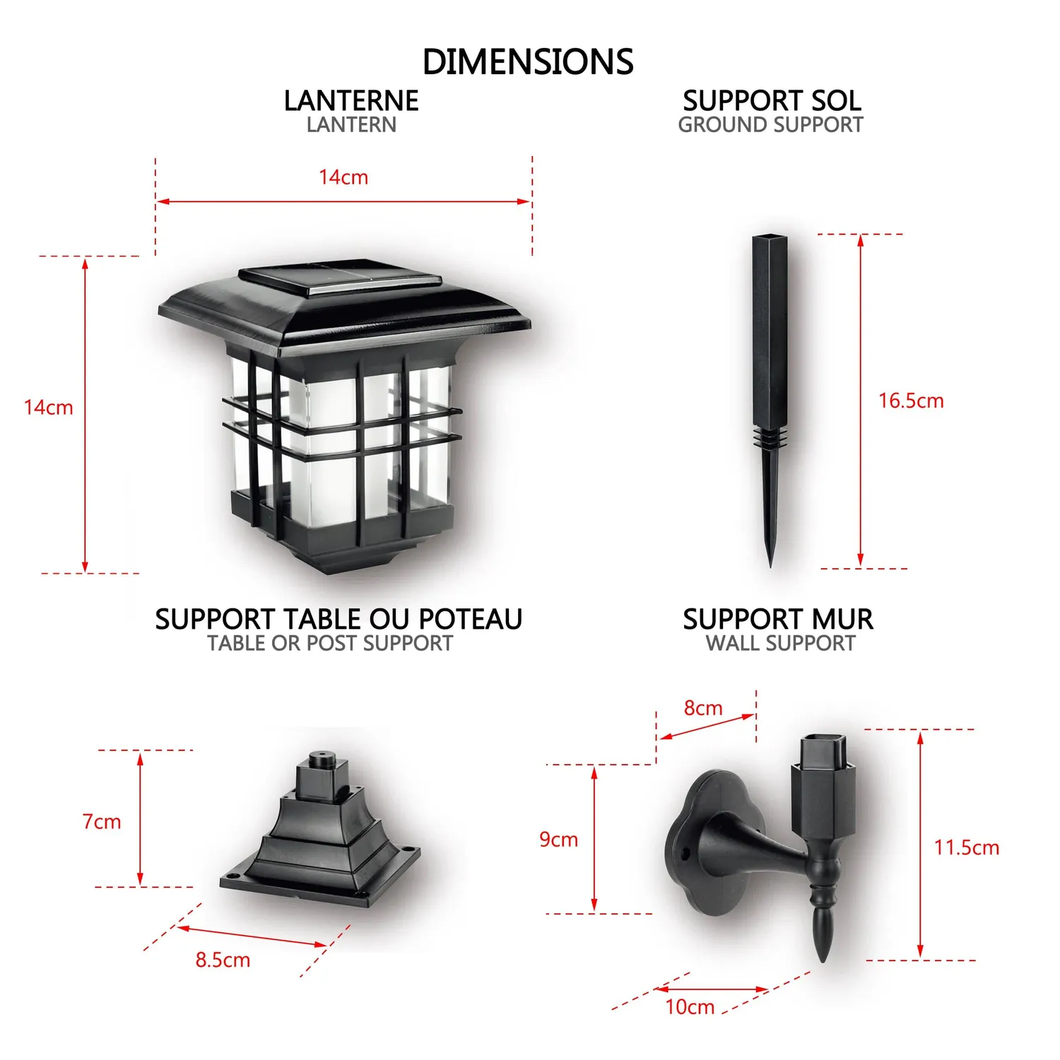 Vounot Lanterna Solare Effetto Fiamma IP65 con Picchetto