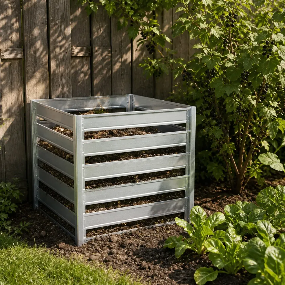 Timbela M800 compostiera da giardino 91x91 cm 704 L