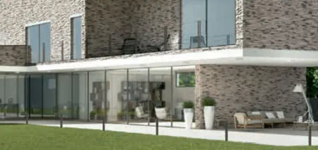 Progetto Esterno Maax Rivestimento in Cotto da Parete