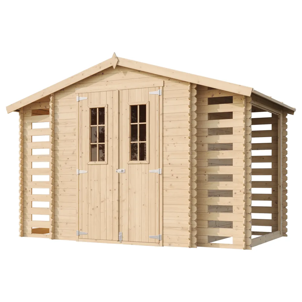 Timbela M391C casetta legno 312x200 cm 6 mq ad incastro