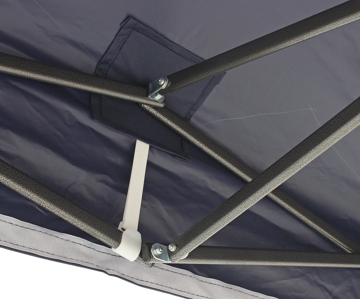 All Seasons Gazebos Gazebo Pieghevole 2x2 m Blu Marino Impermeabile