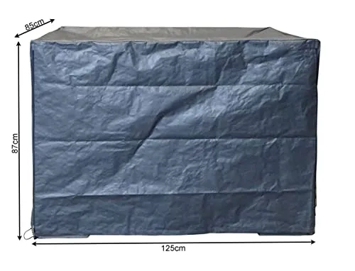 QUICK STAR Copertura Gabbia 125x85 cm Grigia 160 g