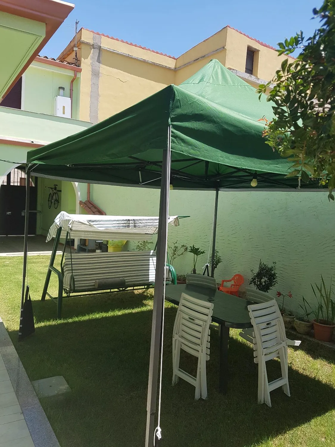 All Seasons Gazebos Gazebo 3x3 Beige 4 Pareti Impermeab