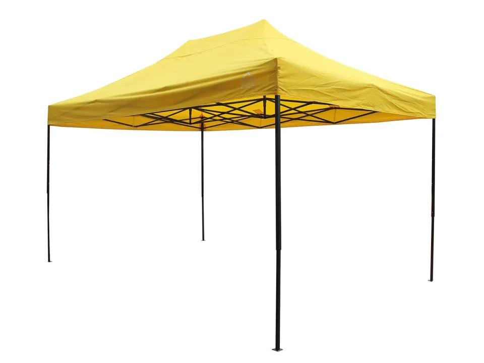 All Seasons Gazebos Robusto 3x4,5 m gazebo pieghevole giallo impermeabile