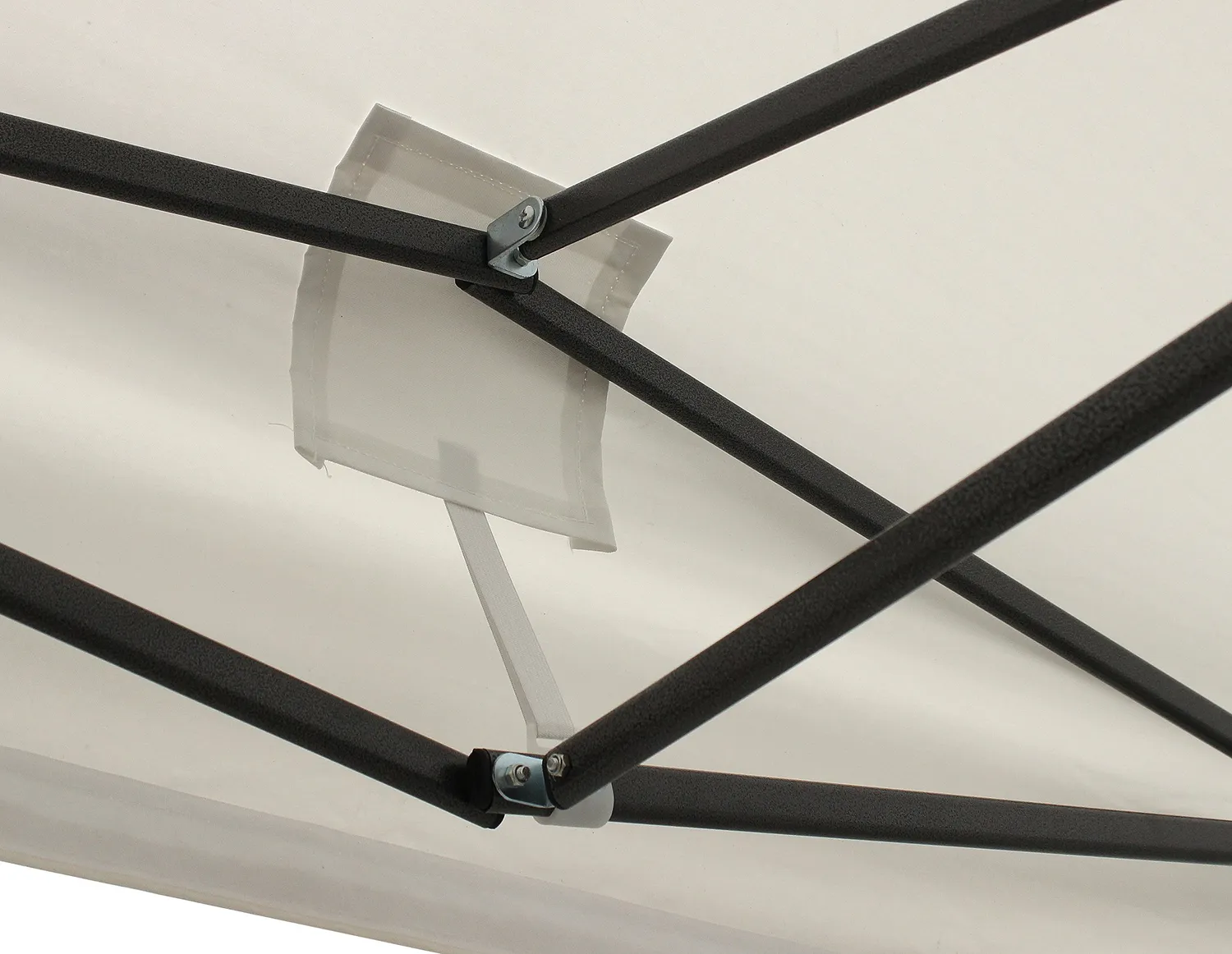 All Seasons Gazebos Gazebo 3x3 Bianco 4 Teli Impermeab