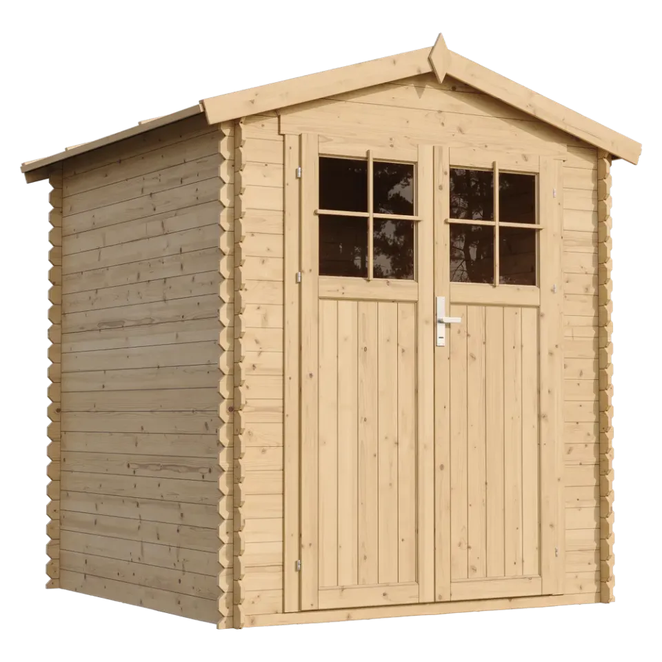 Timbela M320F Casetta Giardino Legno 180x180 con Finestre