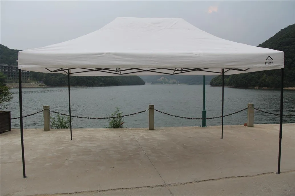 All Seasons Gazebos gazebo pieghevole bianco 3x4,5 m