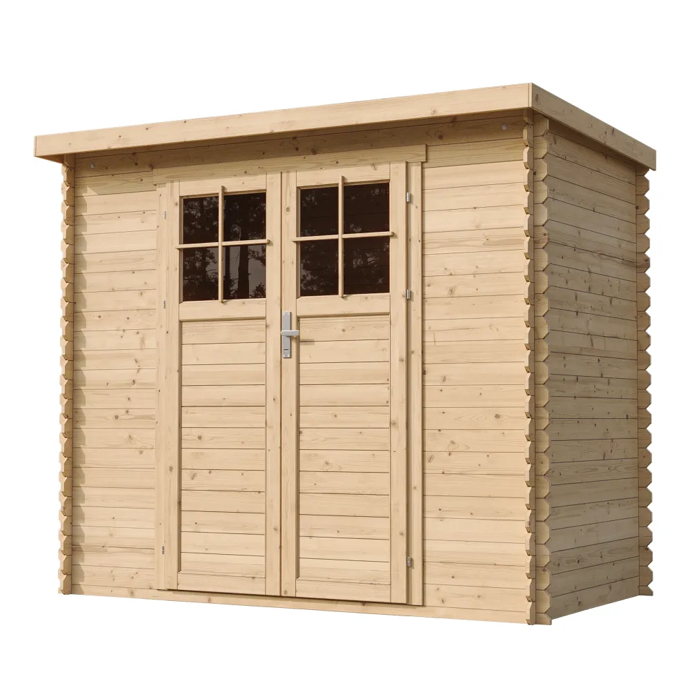 Timbela M310F casetta in legno 235x130 cm 3 m² porta F