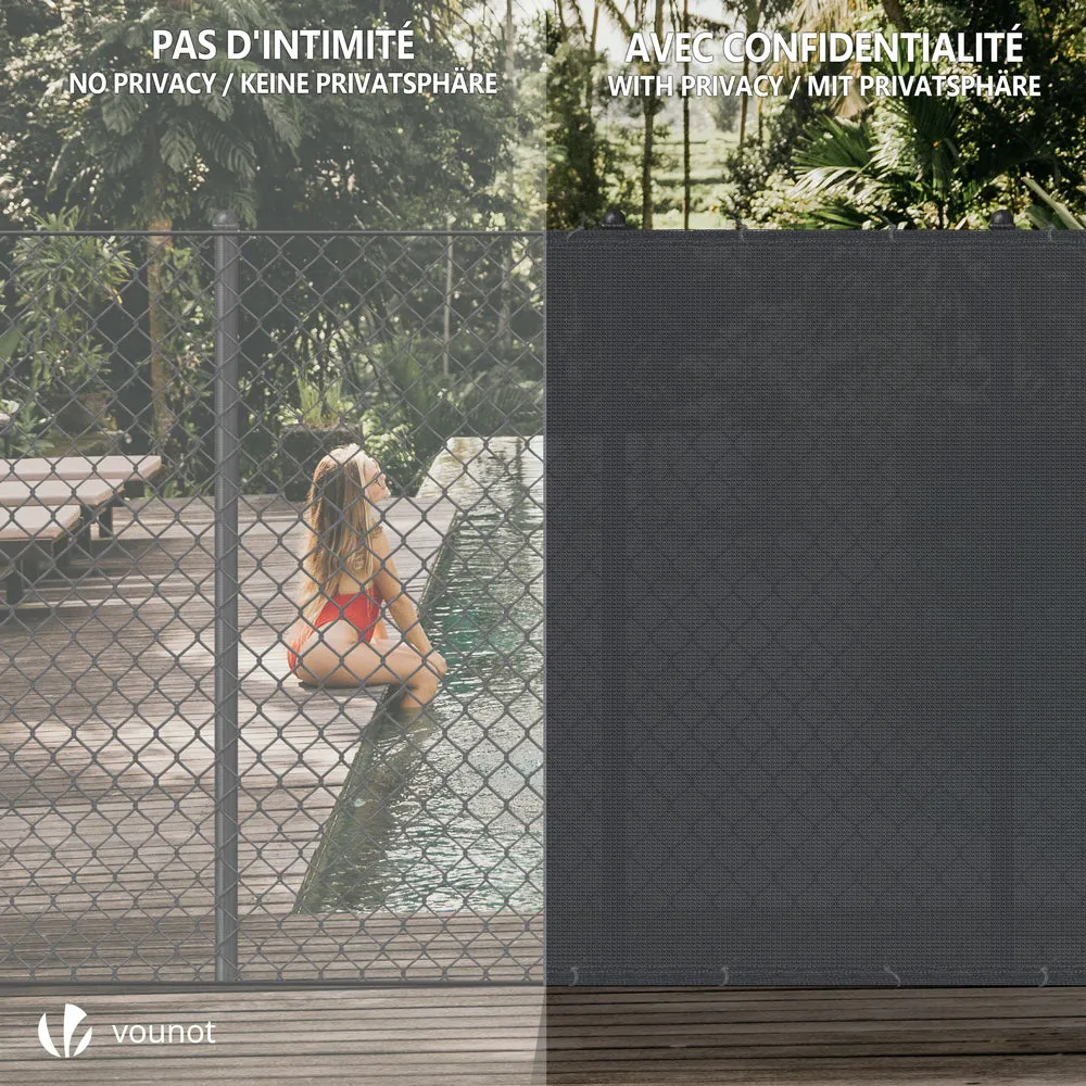 VOUNOT Frangivista HDPE 150g 1,8x10m Antracite