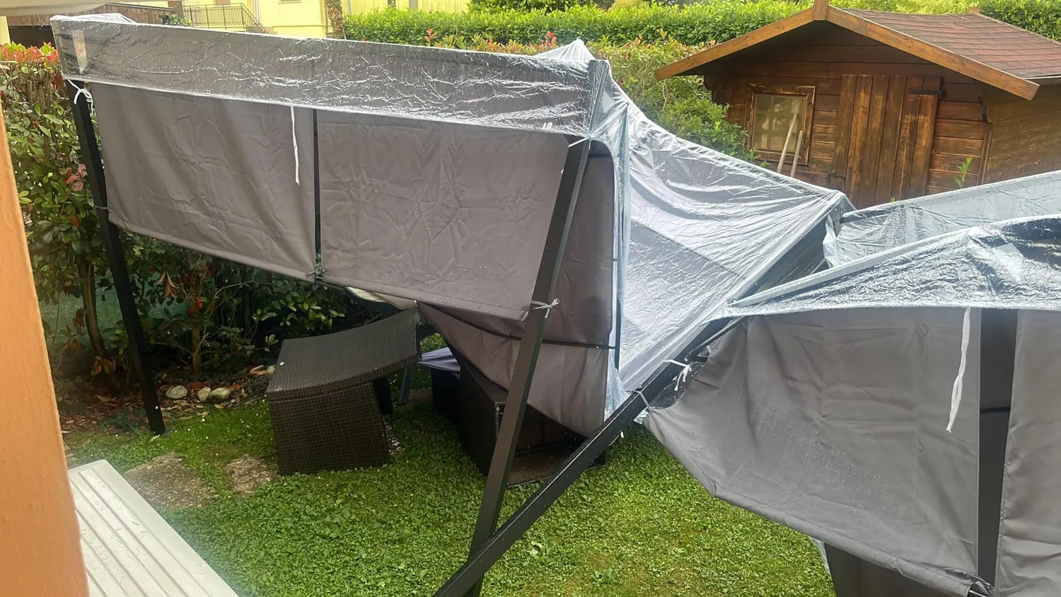 QUICK STAR Gazebo Cover 3x4 m Standard telo protettivo trasparente