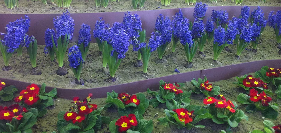 Progetto Esterno Acciaio Corten profilo dritto bordura giardino