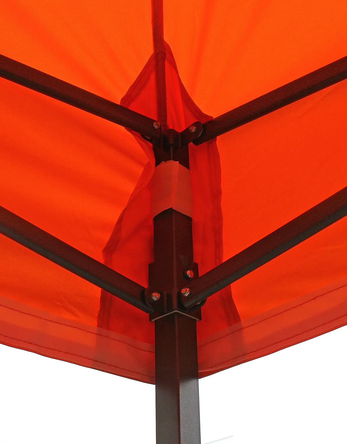 All Seasons Gazebos Robusto 3x4,5 m gazebo pieghevole arancione impermeabile