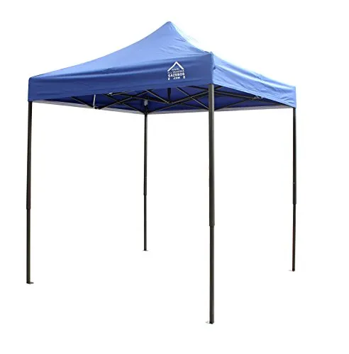 All Seasons Gazebos Robusto 2x2 gazebo pieghevole blu reale impermeabile