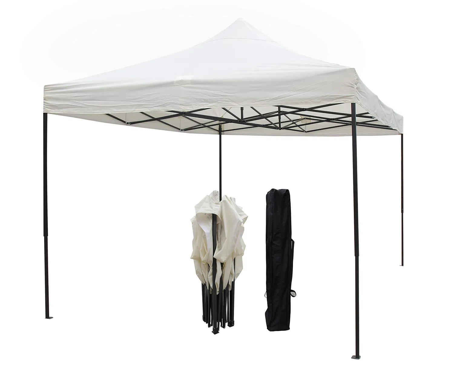 All Seasons Gazebos Robusto 3x4,5 m gazebo pieghevole crema impermeabile