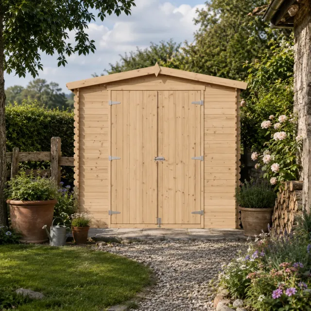 Timbela M369C1 casetta in legno 220x220 cm 4 m²