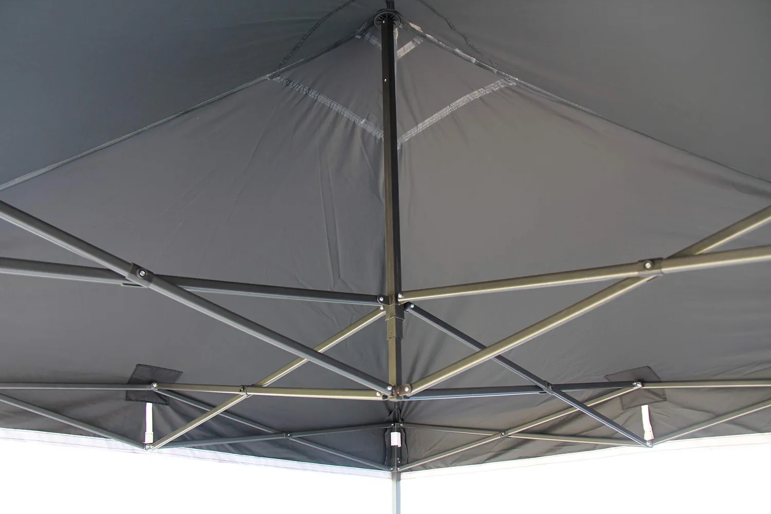 All Seasons Gazebos Gazebo pop-up 2,5x2,5 m impermeabile nero