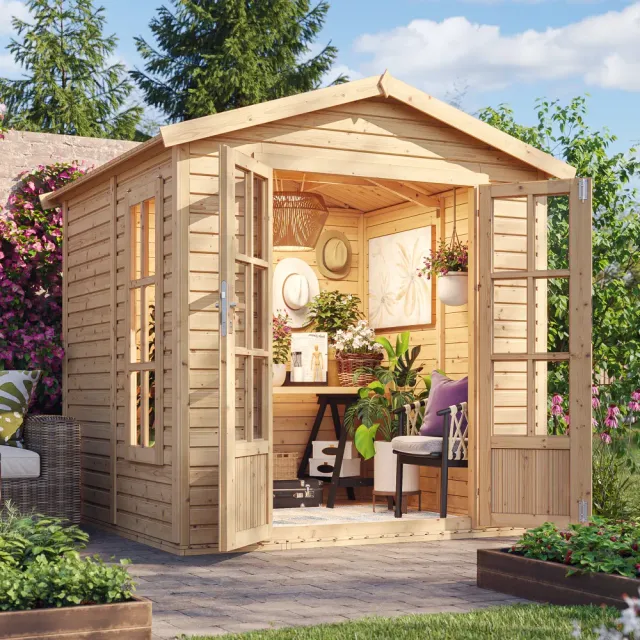 Timbela M351FB casetta da giardino 205x199 cm 4 m²