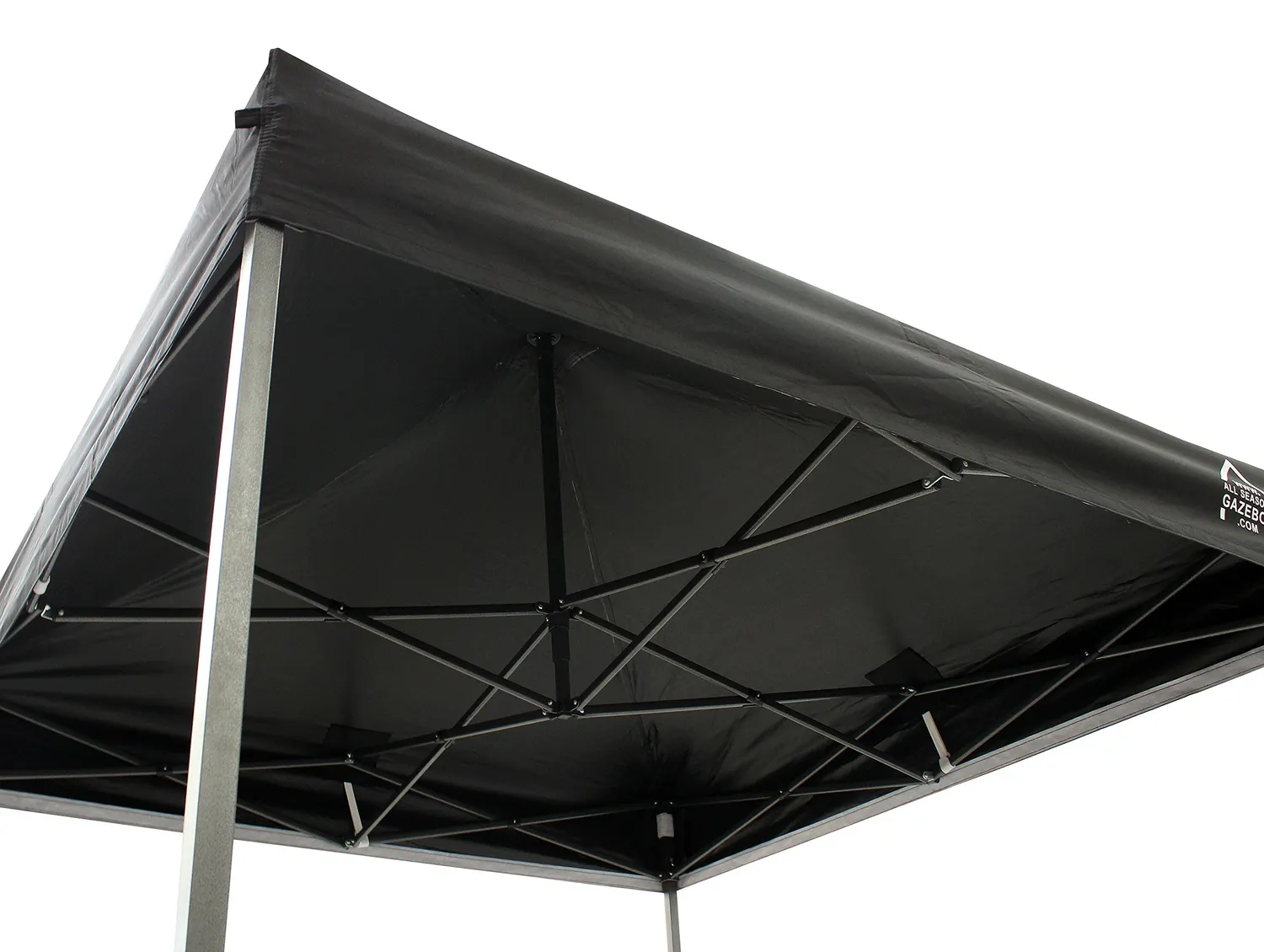 All Seasons Gazebos Gazebo pop-up 2x2 m impermeabile nero