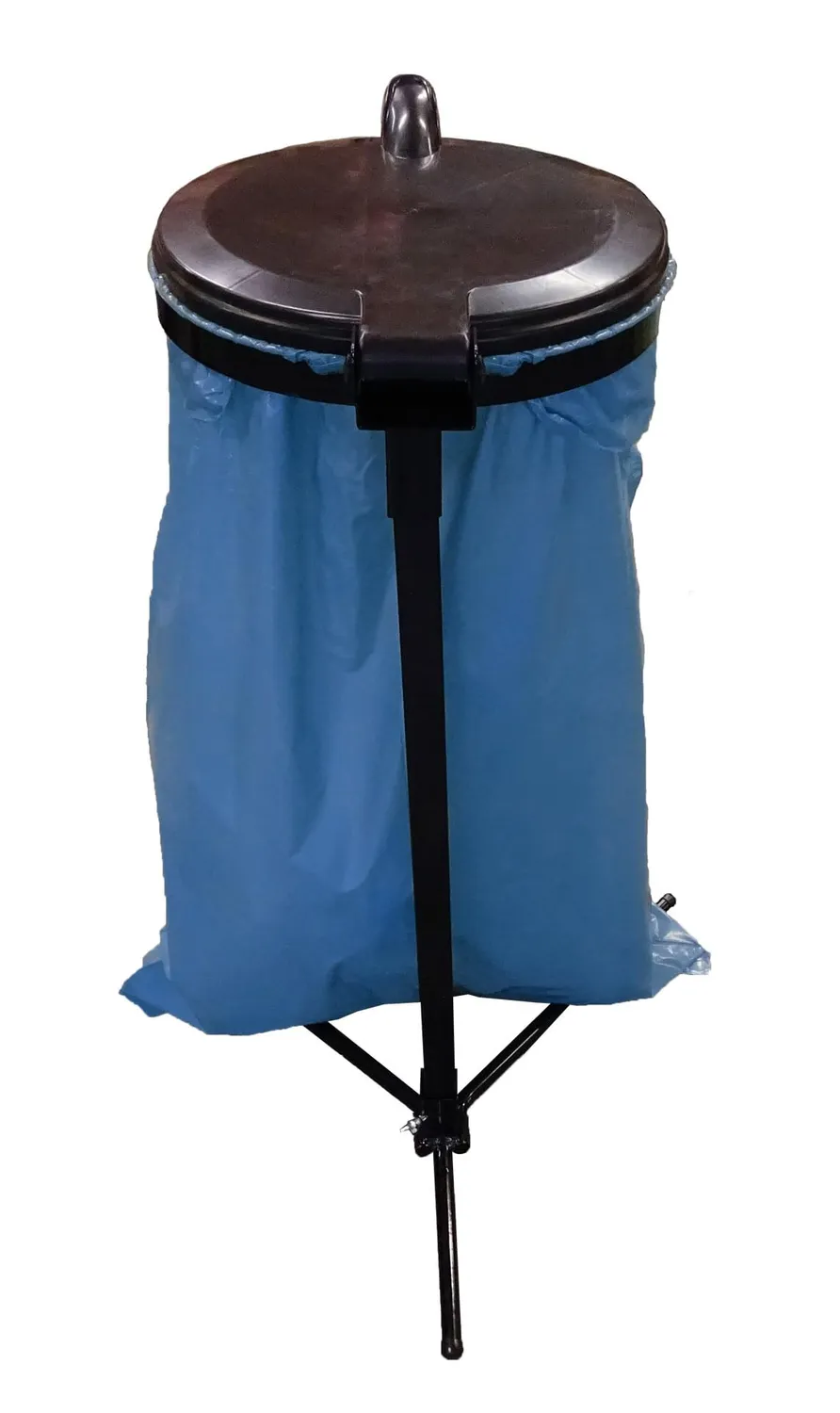 Quick Star portasacco a parete 120L nero 39x39x90 cm