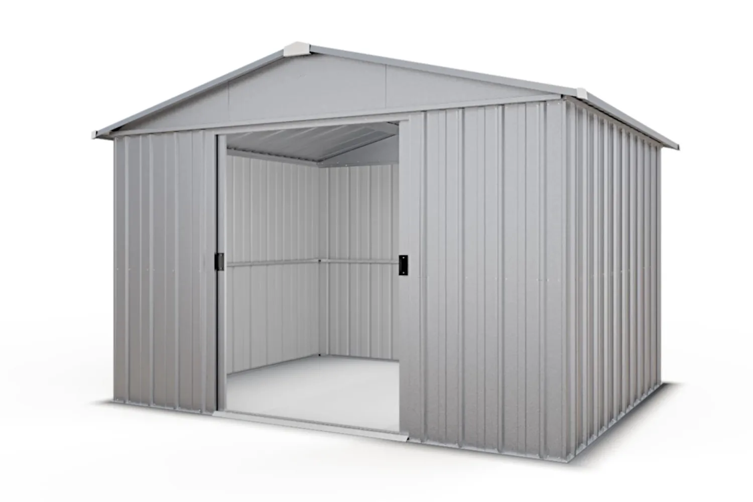 Yardmaster Store-All Apex 10x8 casetta attrezzi argento