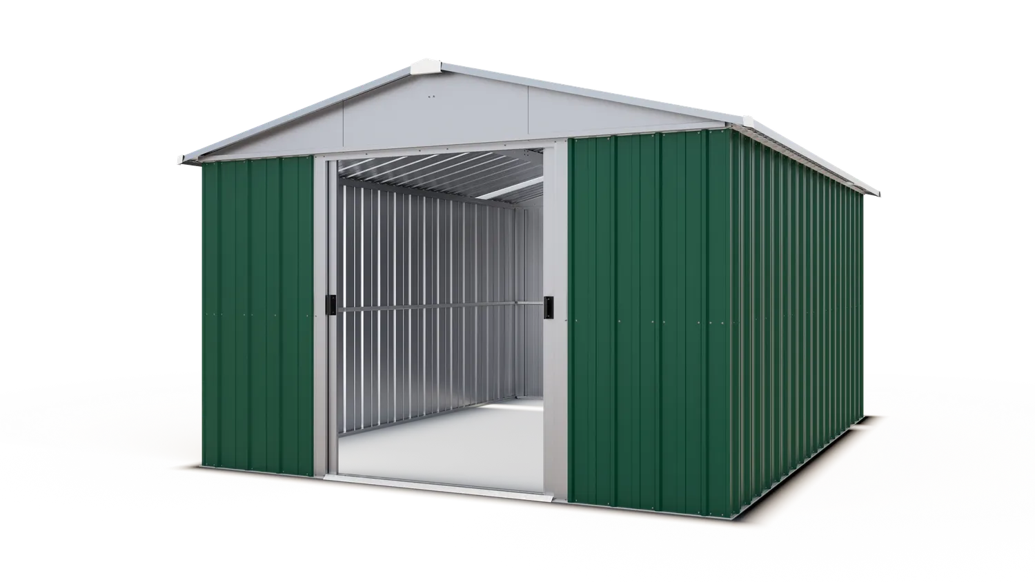 Yardmaster Emerald Deluxe Apex 10x13 Casetta Metallo Verde