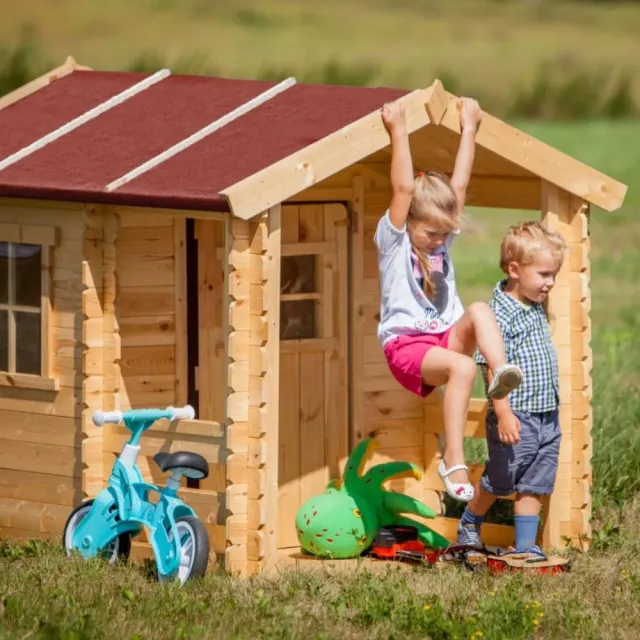 Timbela M501A casetta bambini legno 130x164