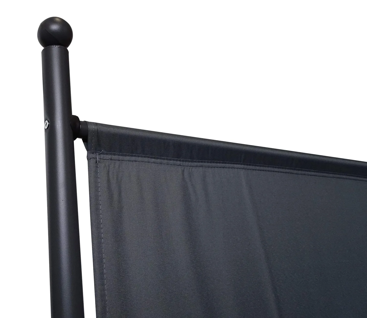 QUICK STAR 180x78 cm divisorio tessuto grigio da balcone