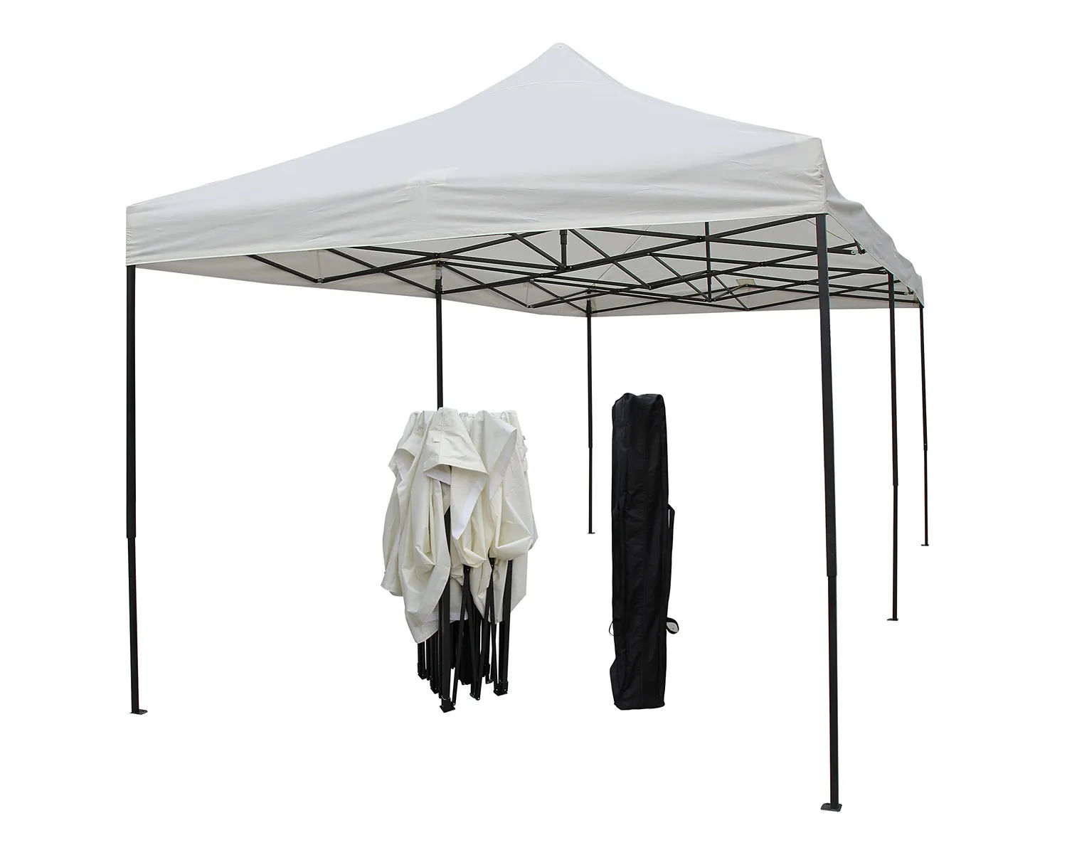 All Seasons Gazebos Robusto 3m x 6m gazebo pieghevole crema impermeabile