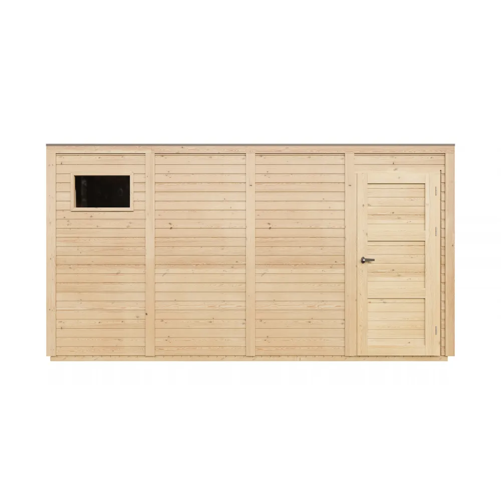 Timbela M327F2 casetta giardino legno 404x202 8,16 m² porte