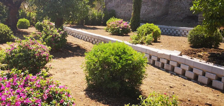 Progetto Esterno Green Block blocco per muretti e aiuole