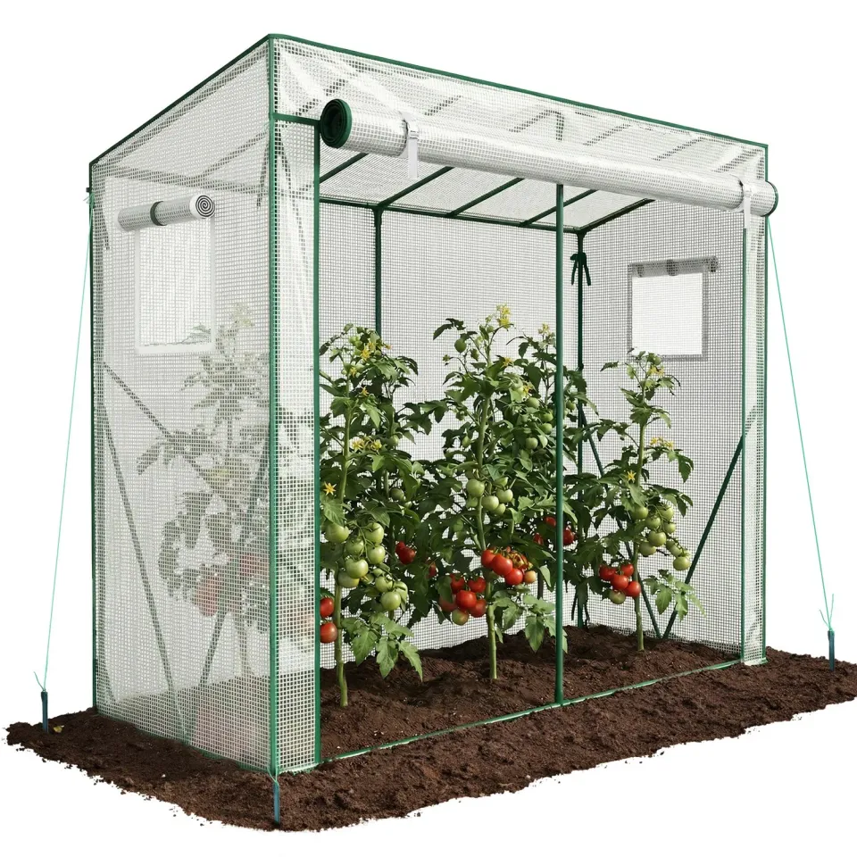 VOUNOT Serra Giardino Pomodori 200x77x170 Bianca