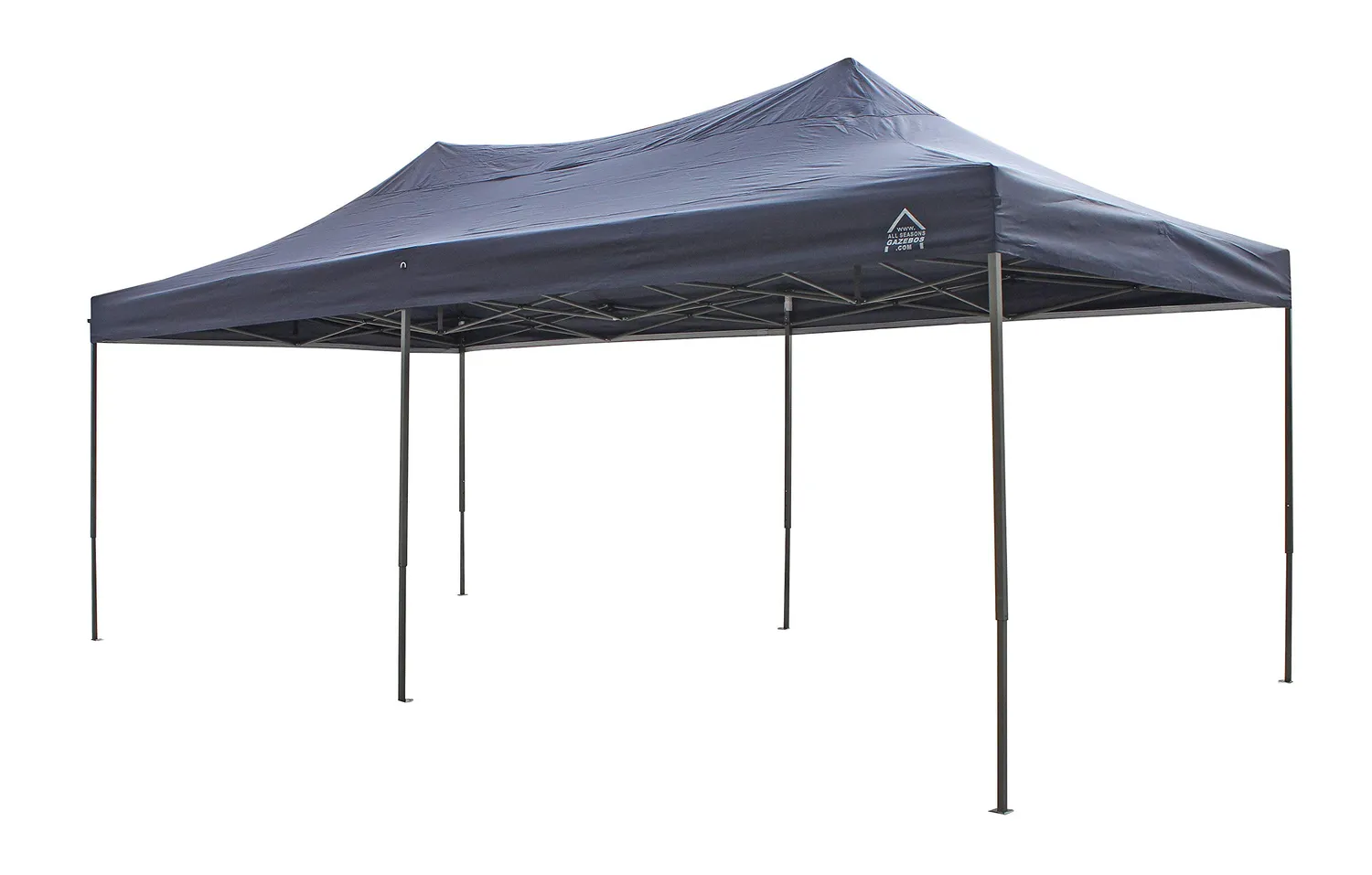 All Seasons Gazebos Robusto 3x6 m gazebo pieghevole blu navy impermeabile