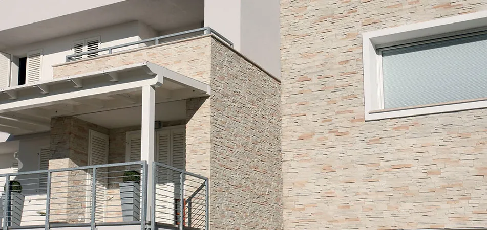 Progetto Esterno Muria rivestimento pietra da esterno