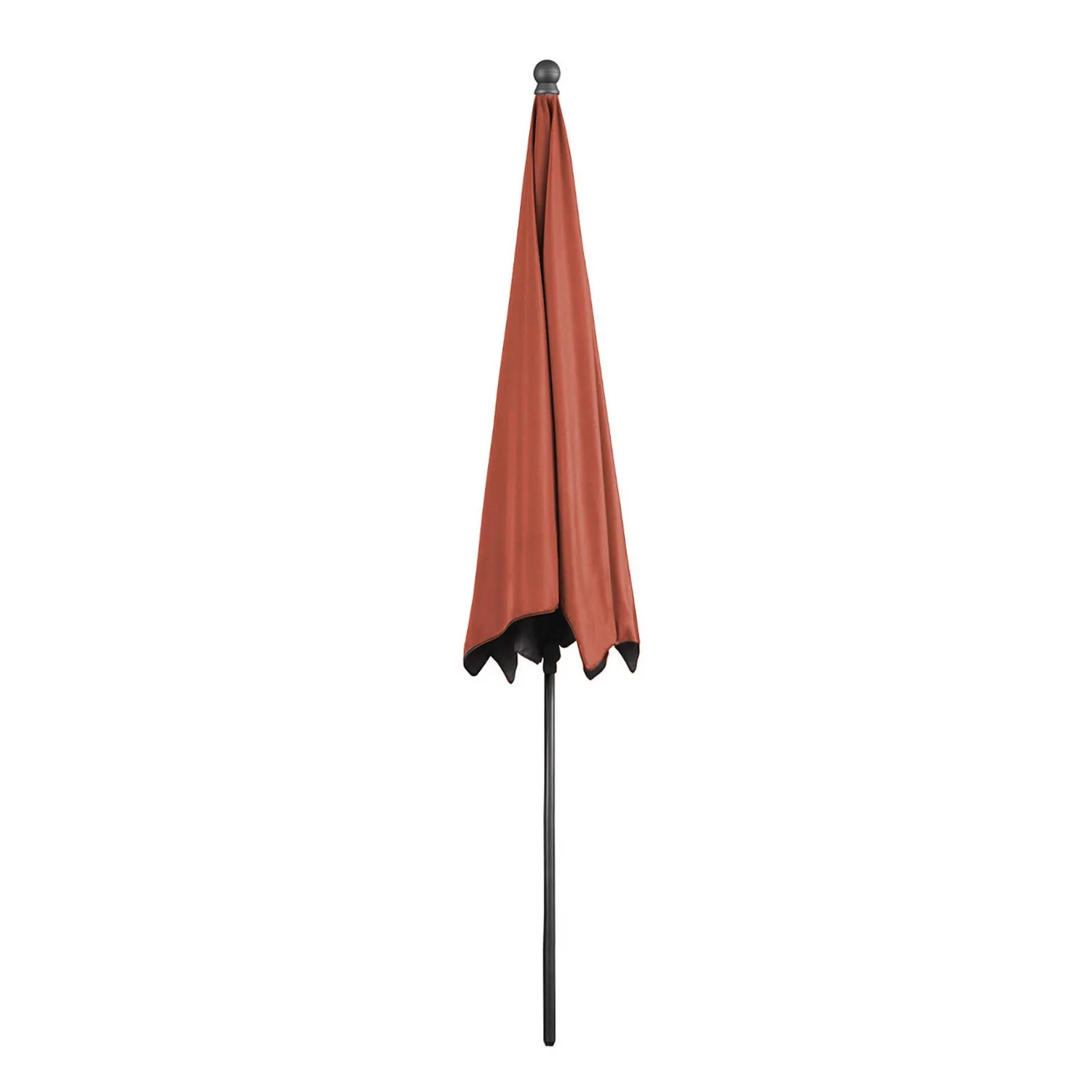 QUICK STAR Ombrellone balcone 2x1,25 m rettangolare terracotta