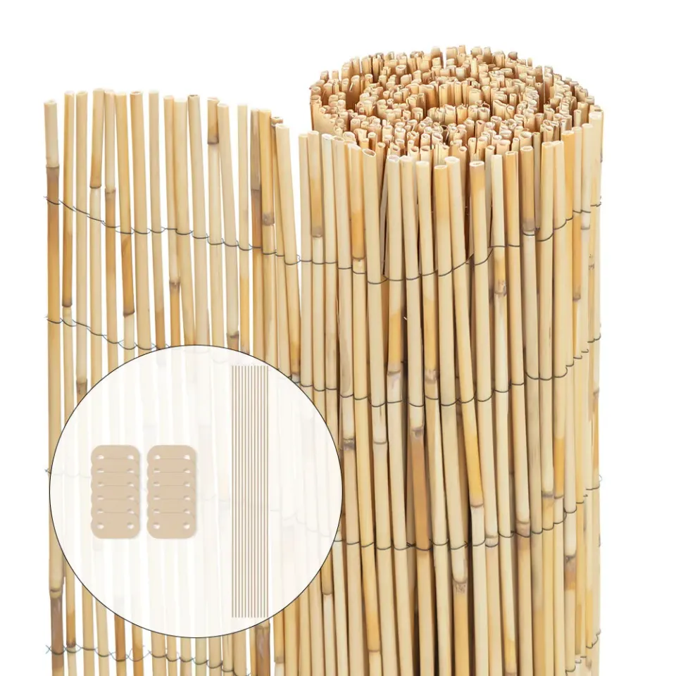 VOUNOT Canniccio canna naturale frangivista 140x300 cm rotolo