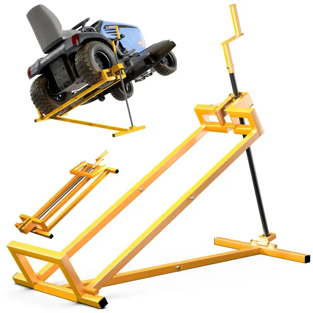 VOUNOT Sollevatore trattorino 400 kg giallo telescopico