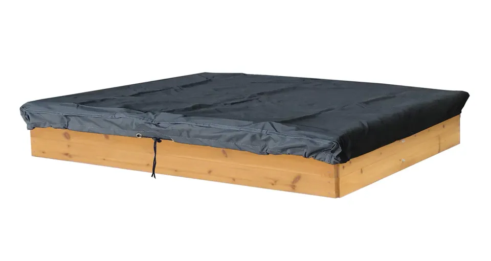 QUICK STAR Copertura sabbiera 120x120 cm antracite impermeabile