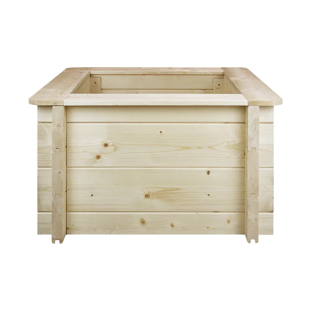 Timbela M616 fioriera legno 58x58xH35 cm 28 mm