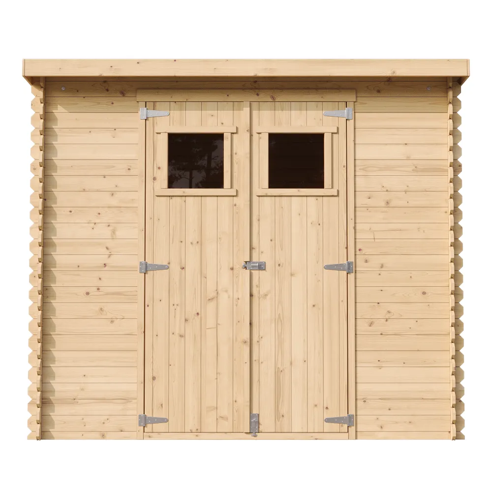 Timbela M310 casetta legno attrezzi 235x130 3 mq finestre