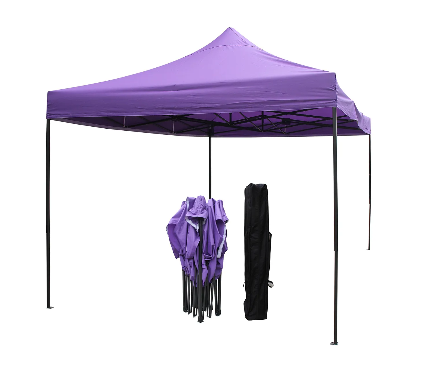 All Seasons Gazebos Robusto 3x4,5 m gazebo pieghevole viola impermeabile