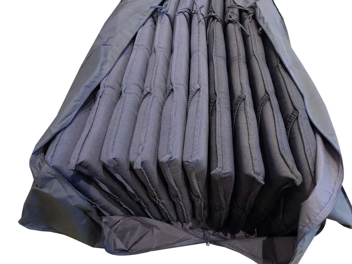 Quick Star custodia cuscini 140x40x65 cm grigia 280 g